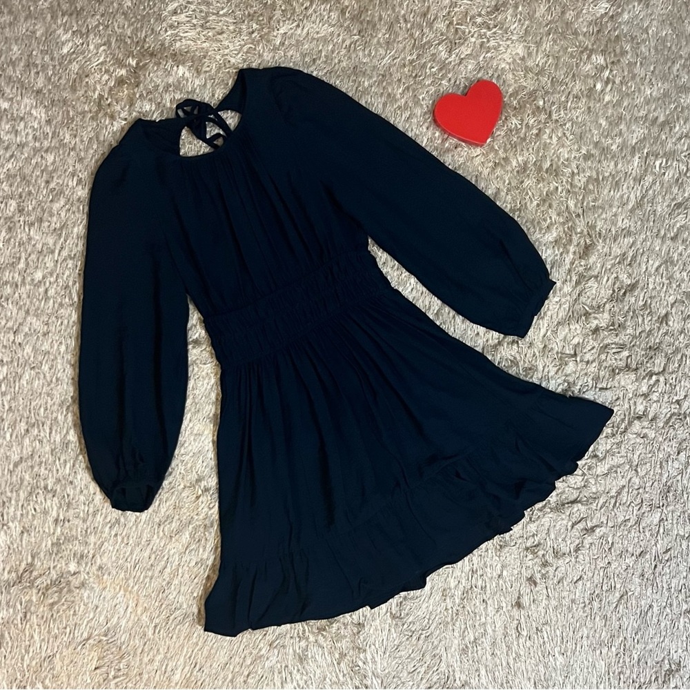 NWT Madewell Sophia Open-Back Mini Dress